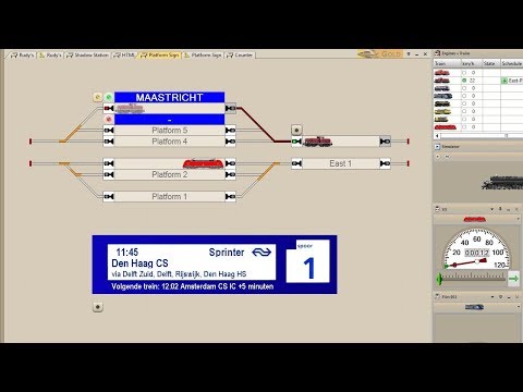 Traincontroller 50: Change the Content of a Text Field by Using a Text ...