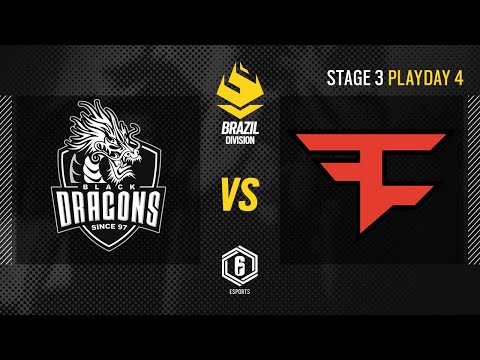 Black Dragons vs. FaZe Clan // LATAM League Brazil Division 2021 - Stage 3 - Playday 4
