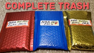 🚨Complete Trash🚨 - $40 Ebay Basketball Card Hot Pack Opening - BEWARE