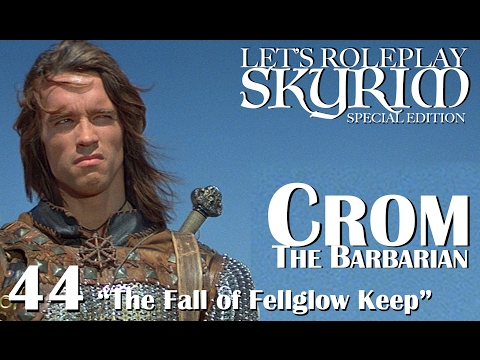 Crom the Barbarian: Skyrim SE Roleplay Ep.44 Hitting the Books