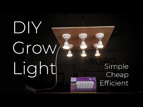 DIY LED Grow light build | Build your own cheap simple and efficient LED grow light