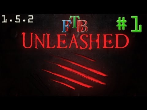 Minecraft: FTB Unleashed Episode 1 - The Game Plan 1.5.2