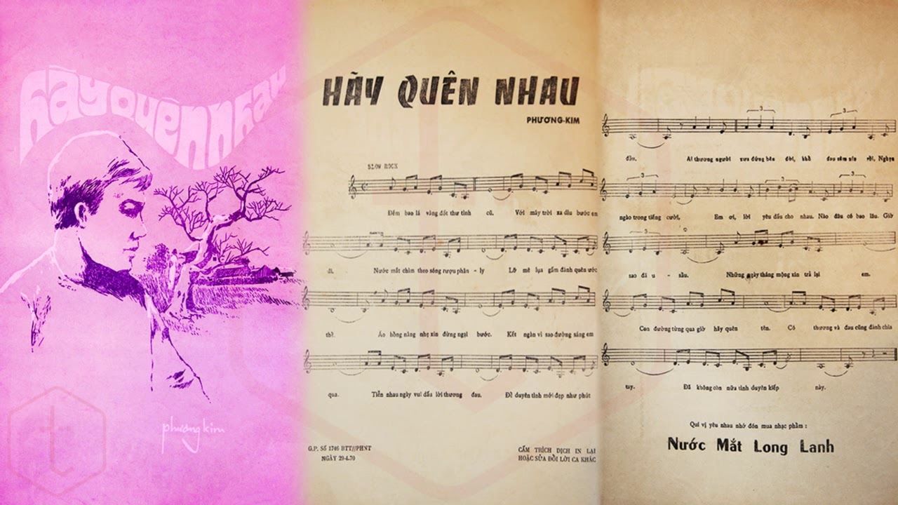 Tờ Nhạc Xưa Trước 1975