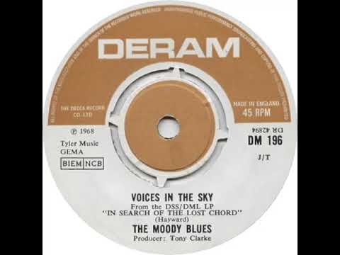UK New Entry 1968 (175) The Moody Blues - Voices In The Sky