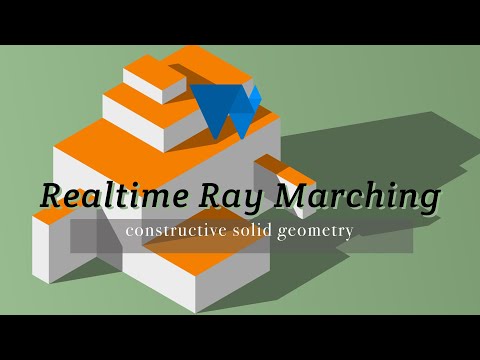 Realtime Ray Marching 4: Constructive Solid Geometry
