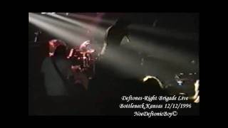 Deftones - Right Brigade (Bad Brains Cover) Live @ Bottleneck Lawrence, Kansas 4/11 Live 12/12/1996