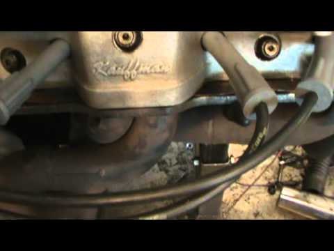 461 Pontiac engine makes 650 horsepower on PUMP GAS warm up on dyno