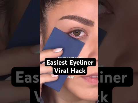 Easiest Soft Wing Eyeliner Hack Using Eyeshadow – Beginner-Friendly Trick!” @facelab