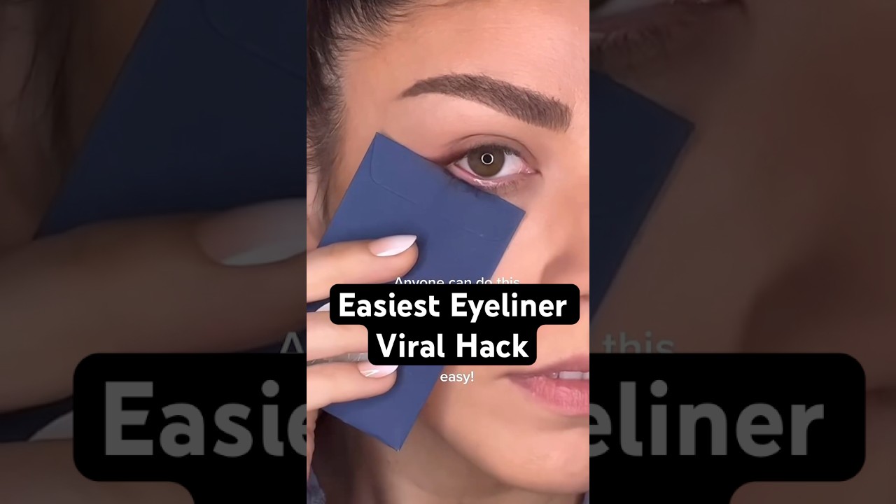 Easiest Soft Wing Eyeliner Hack Using Eyeshadow – Beginner-Friendly Trick!” @facelab