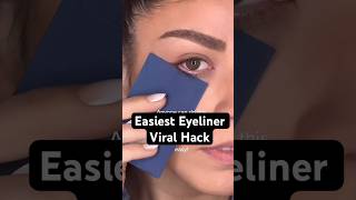 Easiest Soft Wing Eyeliner Hack Using Eyeshadow – Beginner-Friendly Trick!” @facelab