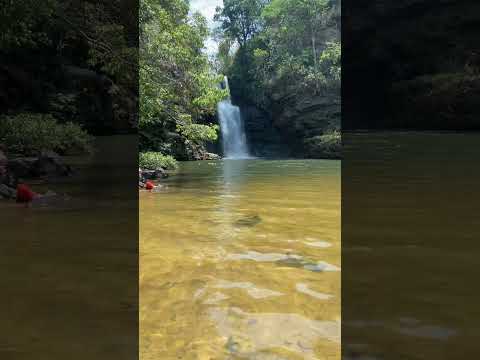Curtindo a dádiva de Deus #cachoeira #formosagoiás #natureza #paz #relaxar #vida