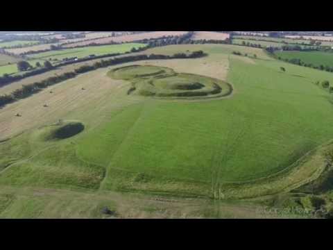 The Hill of Tara From The Skys Above