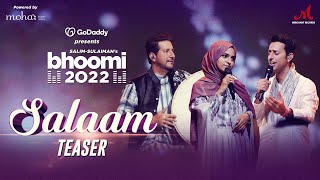 Salaam - Teaser | GoDaddy India presents Bhoomi 2022 | @Ayisha Abdul Basith, Salim Sulaiman