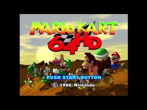 Mario Kart 64 HD  -  Star Cup - Extra (Gold Cup)