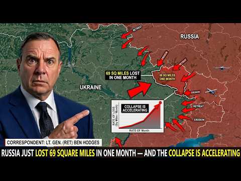 Russia Just Lost 69 Square Miles In One Month — And The Collapse Is Accelerating | Ben Hodges