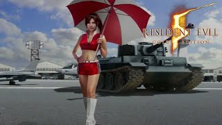 Resident Evil 5 Gold Edition - Claire CVX Umbrella Girl Mod Showcase with Download - 4K