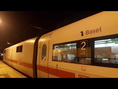 "Basel" International ICE 1 in Kiel Hbf: ICE73 Zürich HB
