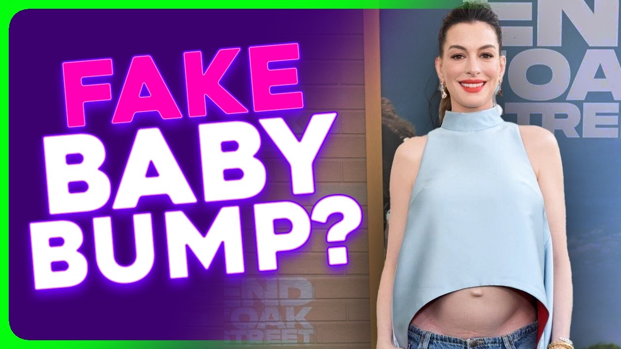 Anne Hathaway Accused of FAKING Pregnancy