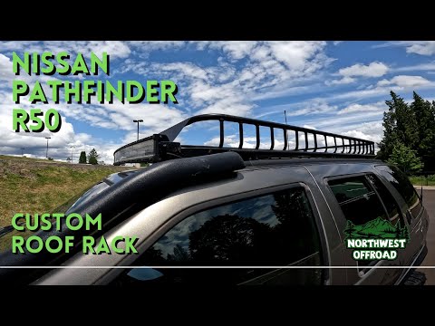 Nissan Pathfinder R50 Custom Off Road and Overland Roof Rack