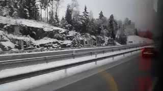 preview picture of video 'Landvetter Airport to Göteborg via Route 27/Route 40'
