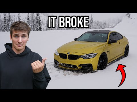 900HP BMW M4 Goes In The Snow (Vlogmas #7)