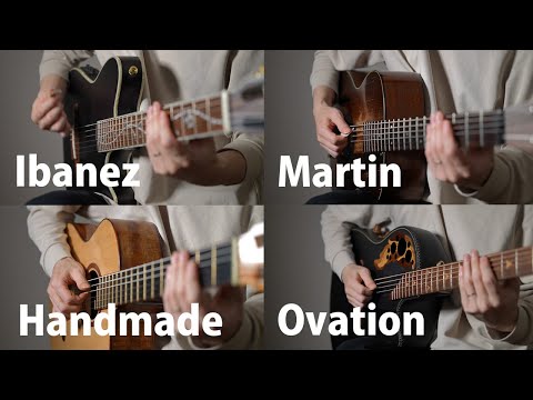 Ibanez vs Martin vs Ovation vs Handmade Guitar