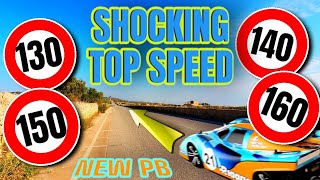 NEW TOP SPEED RECORD - RLAARLO AK-917 FAR OVER 130 KPH!