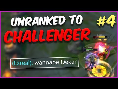 ScrubNoob Unranked to Challenger #4 | Dekar Wannabe (ft. Tobias Fate)