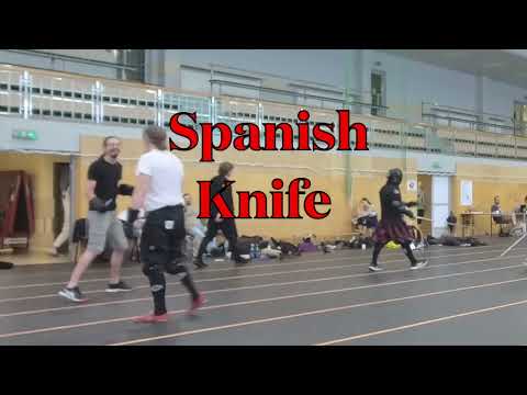 Destreza Knife Fight at the International Rapier Seminar 2023 Warsaw