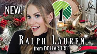 Dollar Tree Ralph Lauren Decor (ALL NEW!) 🎁 Luxury Christmas
