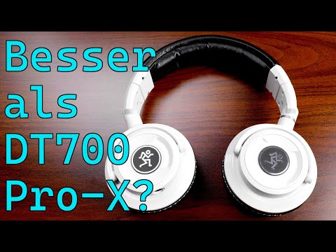 Mackie MC-350: Soundcheck und Vergleich mit Beyerdynamic DT 700 Pro X