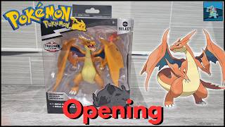 Opening the Jazwares Pokémon Select Figure: Mega Charizard Y