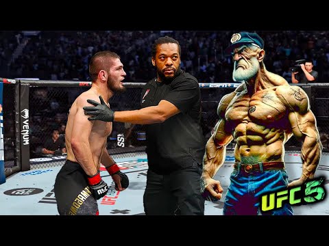 Khabib Nurmagomedov vs. Sea Killer (EA sports UFC 5)