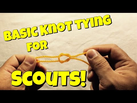How to Tie the Basic Knots in Scouting