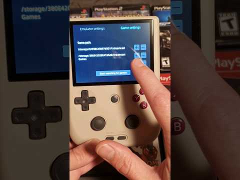 Adding Games To RG405V In 60 Seconds #anbernic #instructions  #emulation