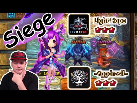G3 Siege - New nat 4 AD Hyanes  - Summoners War