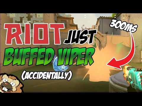 VIPER JUST GOT BUFFED (accidentally) Patch 3.07