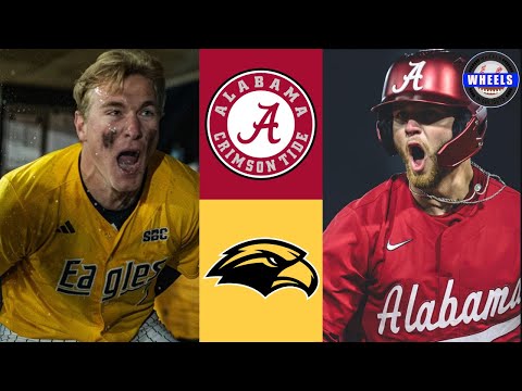 Alabama vs #12 Southern Miss | 2026 College Baseball Highlights
