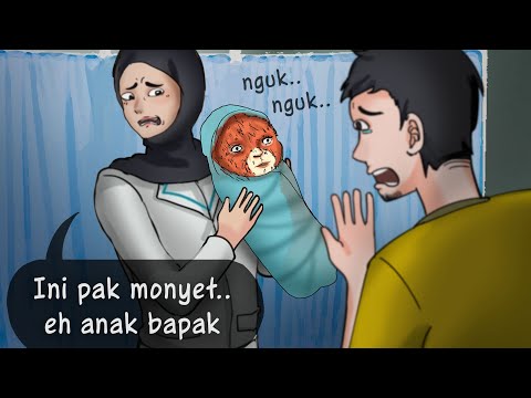 Why Does My Child Look Like a Monkey? | Drama Cartoons, Drama Animation