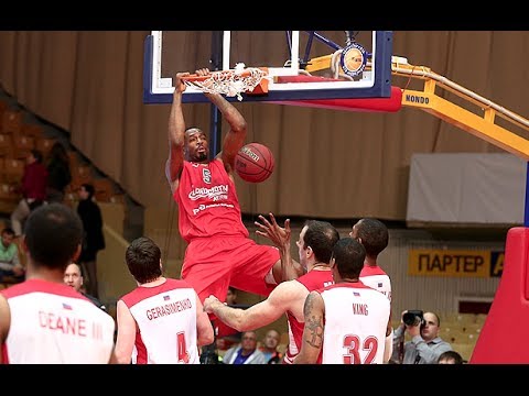 Лига ВТБ. 1/8 плейофф. Красный Октябрь - Локомотив (хайлайты от Slamdunk.ru)