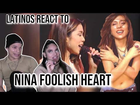 Latinos react to  Nina ft. Freestyle - Foolish Heart | REACTION