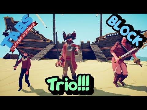 TABS | Block Trio Vs Every Units (Same Price) - Totally Accurate Battle Simulator
