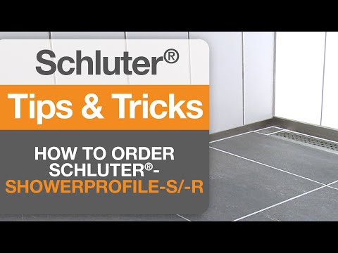 Schluter Showerprofile-S 100 afschotprofiel RVS - H=10mm - L=160cm