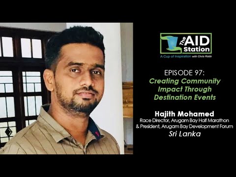 The Aid Station Ep 97 - Hajith Mohamed, Race Director, Arugam Bay Half Marathon
