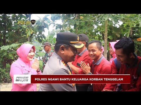 PRESISI UPDATE: POLRES NGAWI SANTUNI KORBAN TENGGELAM 29/05/2024 18.00