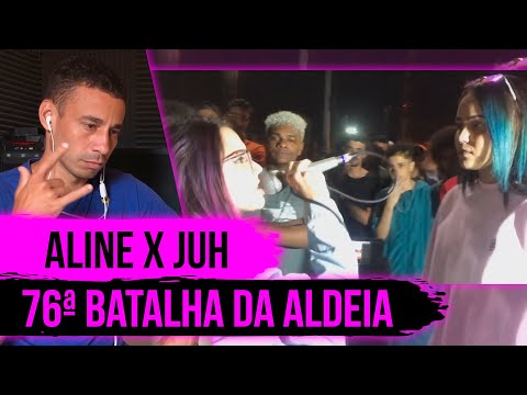 (PEGOU FOGO 🔥) ALINE MC x JUH | 76ª RESENHA CENTRAL - ZEN REACT / ANÁLISE