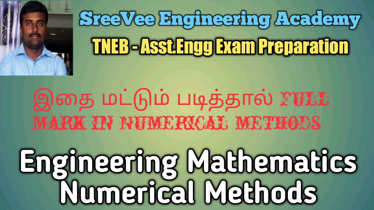 Numerical methods - Engineering mathematics - Important hint notes