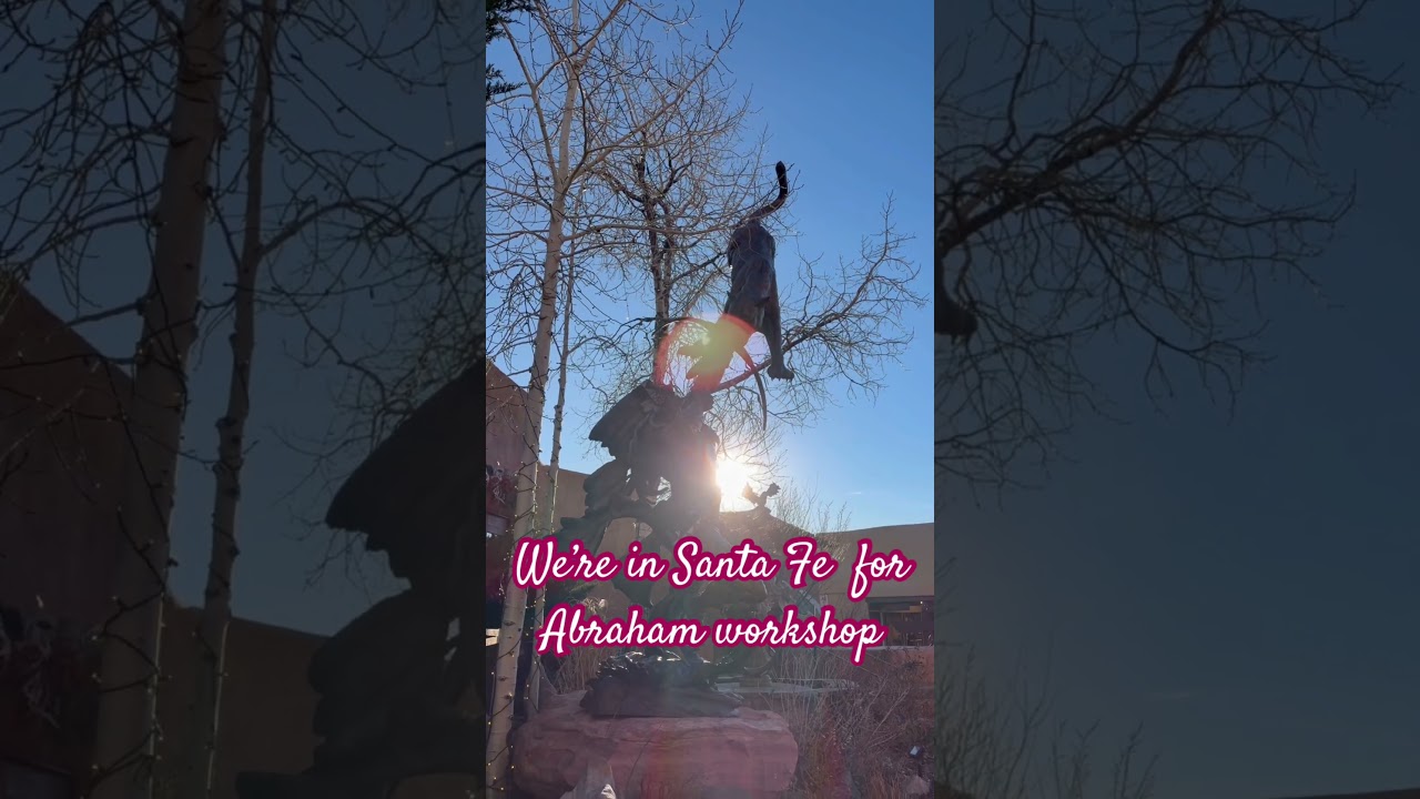 エイブラハムのワークショップ in Santa Fe✨現地からお届け🎵　#エイブラハムの教え #引き寄せ #引き寄せの法則 #エイブラハム