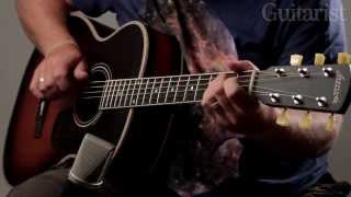 Video thumbnail for Larrivée P-03W & OM-03E 'Vintage' acoustic guitar demo by Guitarist