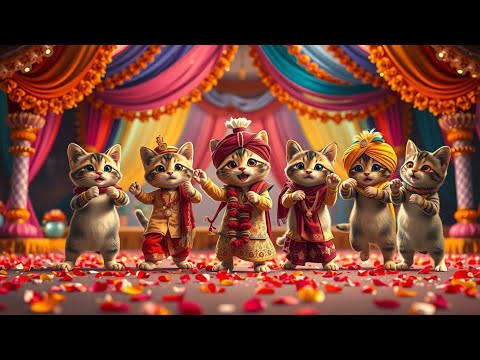 All cats funny dance at marriage function 😄😸#cats #cutedance #cute #catsfunny